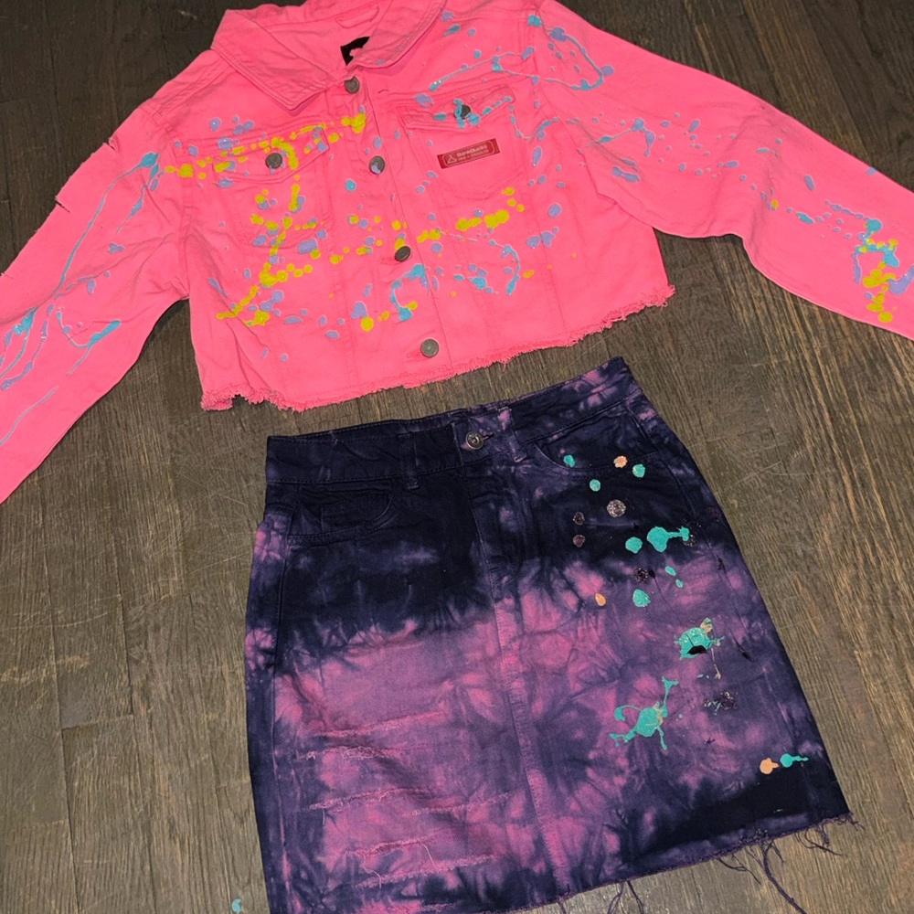 JEAN SET WOMEN NEVER WORN size small